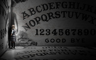 Person standing room wall letters - betye saar free wallpaper