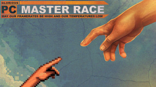 Hand mouse reaching blue sky - a background free wallpaper
