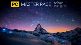 Mountain star sky company logo - a company free wallpaper