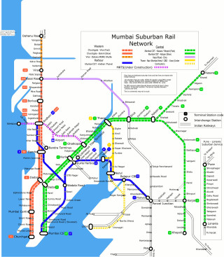 Mumbai subway system map stations - free city wallpaper