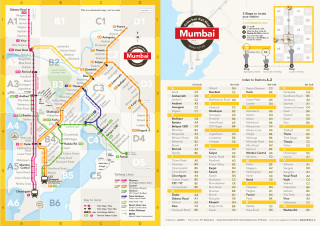 Metro map yellow border red - a yellow border free wallpaper