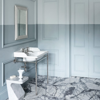 Bathroom marble floor walls sink - colour free wallpaper