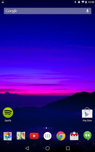 Purple blue sky icons phone - a screenshot free wallpaper