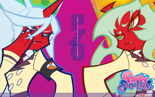 Cartoon women colored hair man - a cartoon free wallpaper