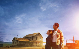 Man woman house blue sky - edward otho cresap ord ii free wallpaper