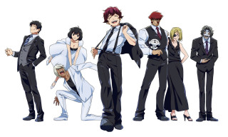 People suits ties group standing - their hipss free wallpaper