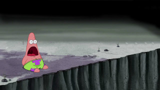 Cartoon character cliff fish man - a fish free wallpaper
