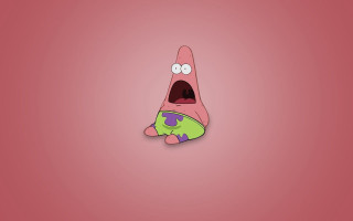 Cartoon character surprised expression mouth - his face and mouth free wallpaper