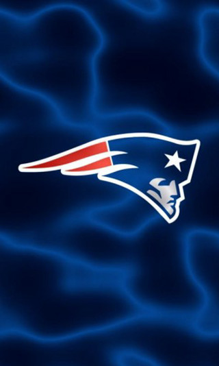 New england football logo blue 6 - a digital rendering free wallpaper