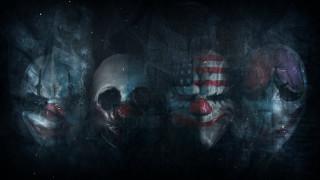 Clowns painted faces colorful group - their face free wallpaper