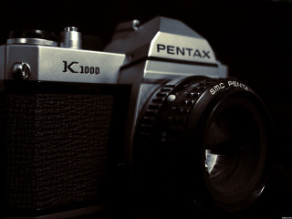 Pentax camera lens attached lens - a len free wallpaper