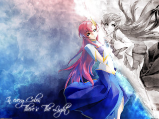 Girl blue dress sword girl - a sword free wallpaper for desktop