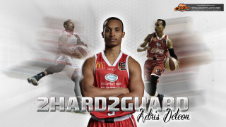 Man red uniform basketball player - a basketball player free wallpaper