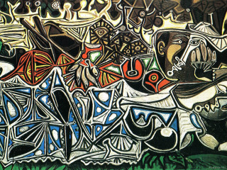 Colorful graffiti wall art grass - neoprimitivism free wallpaper