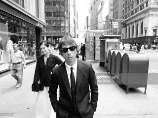 Man suit sunglasses street blackwhite - a man in a suit and sunglasses free wallpaper