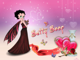 Woman dress bouquet butterfly shoulder - betty merken free wallpaper