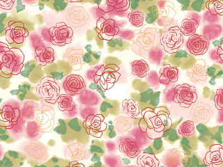 Pink roses white background green - pink rose free wallpaper