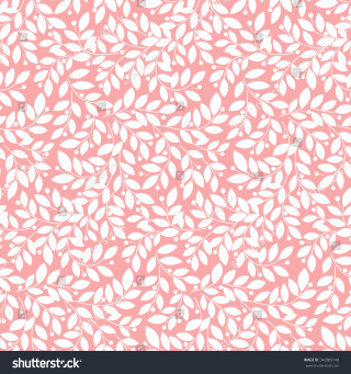 Pink white leaf pattern annabel - free textures wallpaper