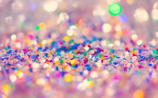 Colorful glitter background blurry circles - small dot free wallpaper