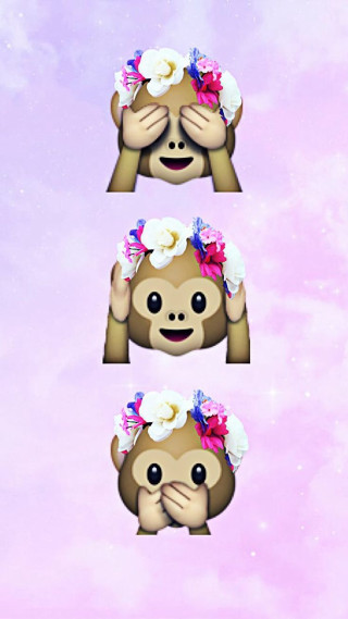 Monkey flowers hair pink background - alex petruk ape free wallpaper