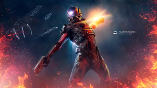 Man suit gun fire spaceship - a man in a suit holding free wallpaper