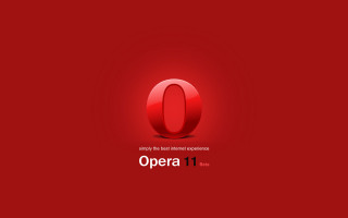 Red logo letter o side - andrea orcagna free wallpaper