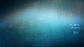 Blue background white text random - bioluminescence free wallpaper