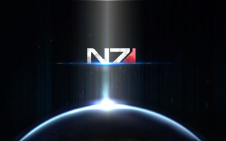 Space station n7 bright light - mass effect free wallpaper