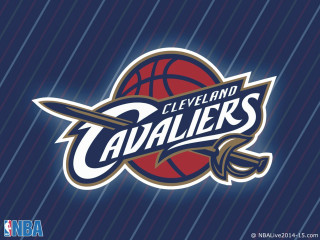 Cavs logo blue background basketball - art free wallpaper