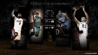 Basketball players uniforms numbers court - a basketball court free wallpaper