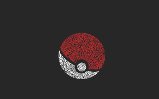 Bauhaus pokemon vector art red - logo free wallpaper