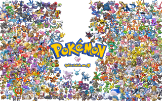 Pokemon group characters together image - baiōken eishun free wallpaper for desktop