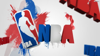Basketball logo red white blue - allan brooks free wallpaper