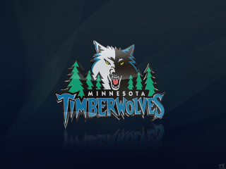 Timberwolves wolf urban trees digital - wallpaper free wallpaper