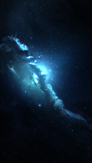 Large space structure stars bright - chris cold free wallpaper