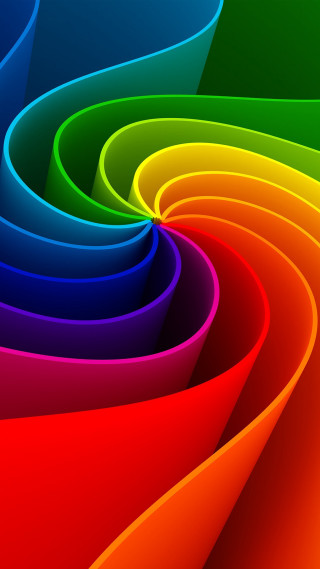 Multicolored background curved design middle 2 - andries stock free wallpaper