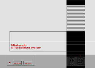 Nintendo entertainment system red black - a screenshot free wallpaper