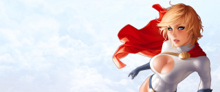 Cartoon character flying red cape 2 - a red cape free wallpaper