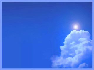 Cloud sun blue sky matte - a bright sun in the background free wallpaper