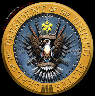 Gold seal eagle swords president - unreal free wallpaper