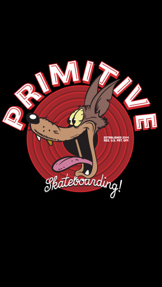Black shirt dog primitive skateboarding - ed roth free wallpaper
