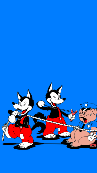 Cartoon cats tennis game referee - everett warner free wallpaper