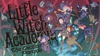 Little witch academy the enchan - a group of cartoon characters free wallpaper