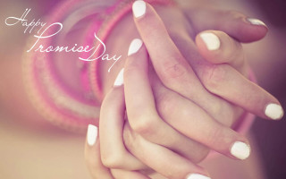Woman hands happy promise pink - happy free wallpaper