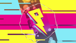 Colorful background phone cord yellow - sots art free wallpaper