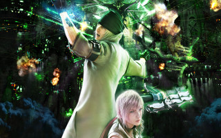 Anime couple cityscape fireworks lights - firework free wallpaper