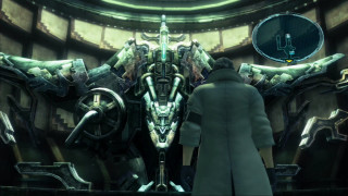 Man giant robot room mirror - mecha free wallpaper
