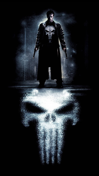 Man poster skull dark coat - free halloween wallpaper