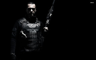 Man leather outfit gun helmet - a leather outfit holding free wallpaper