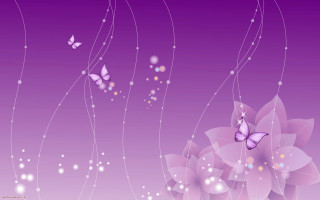 Purple butterfly flower abstract glowing - abstract art free wallpaper